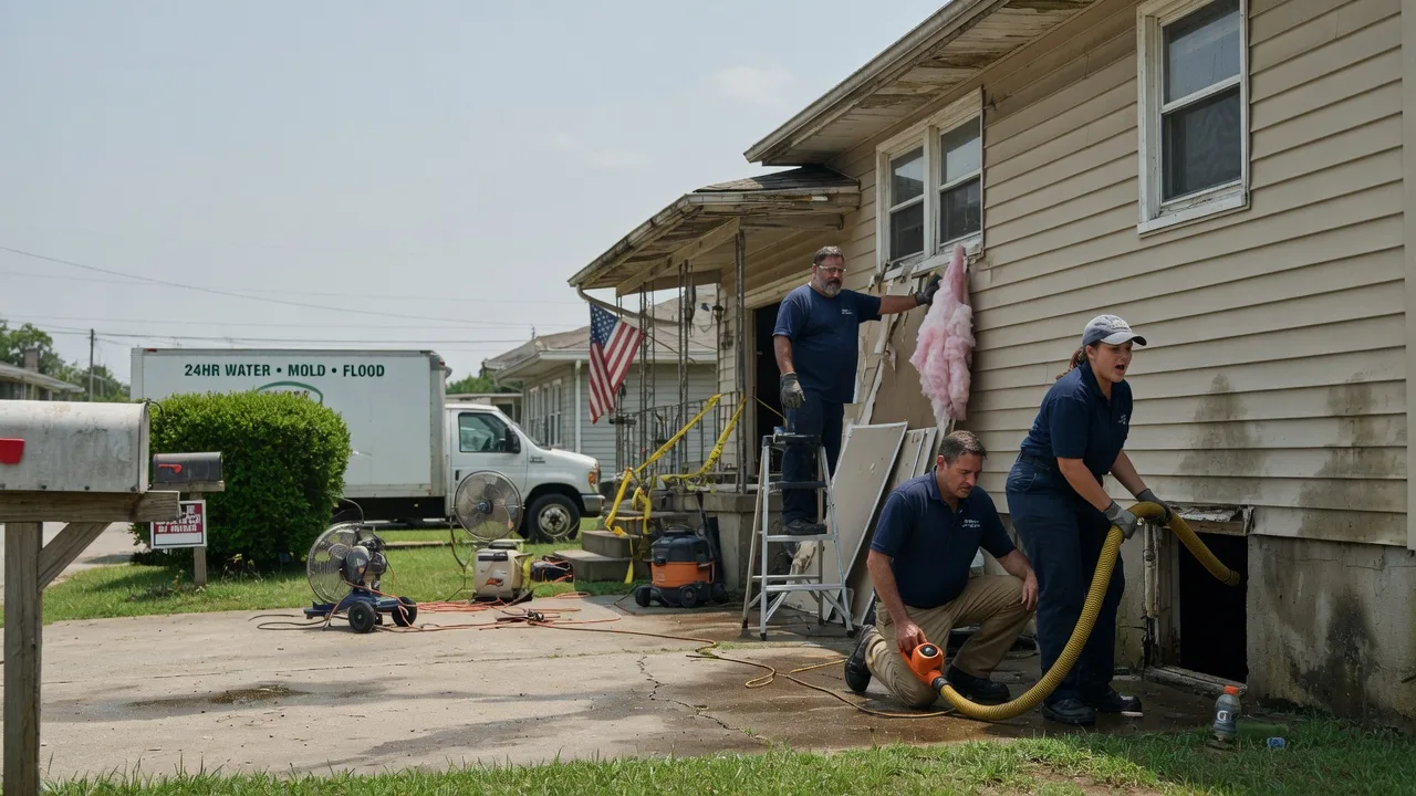 Water Damage Repair in Collierville, TN near me